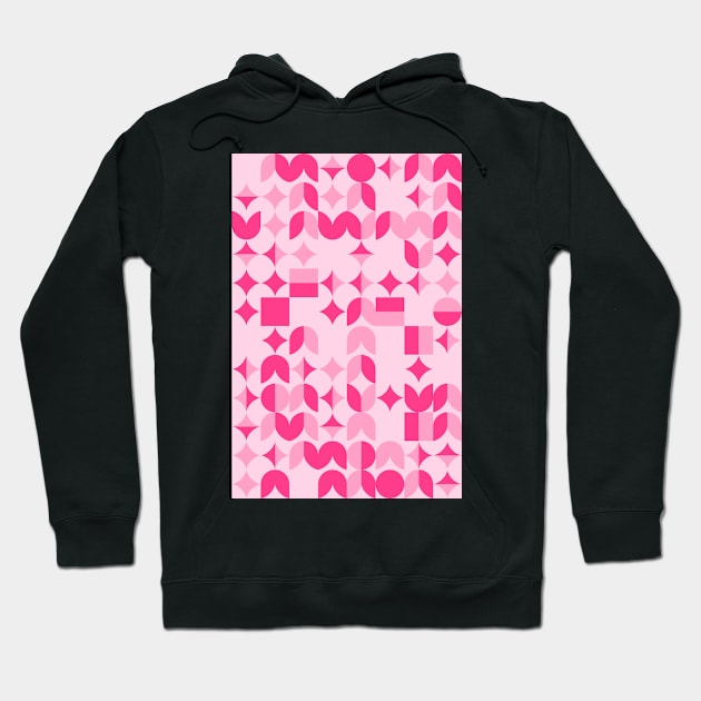 Lovely Valentines Day Pattern #7 Hoodie by Trendy-Now